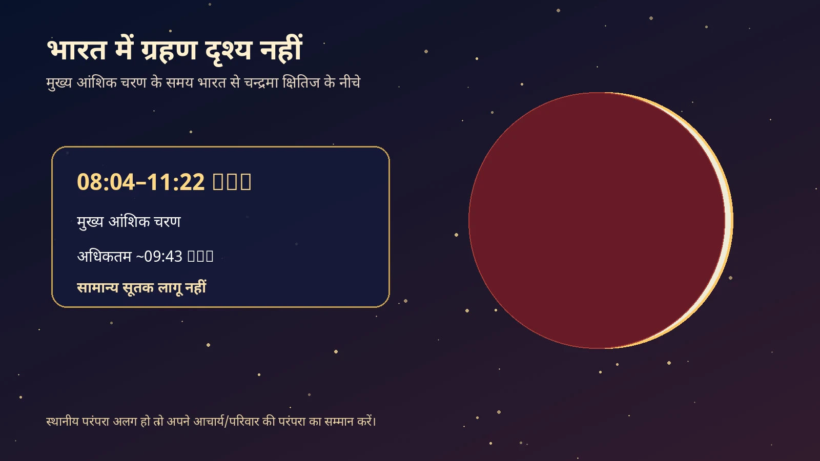 28 अगस्त 2026 चंद्र ग्रहण: समय, दृश्यता और खगोलीय तथ्य