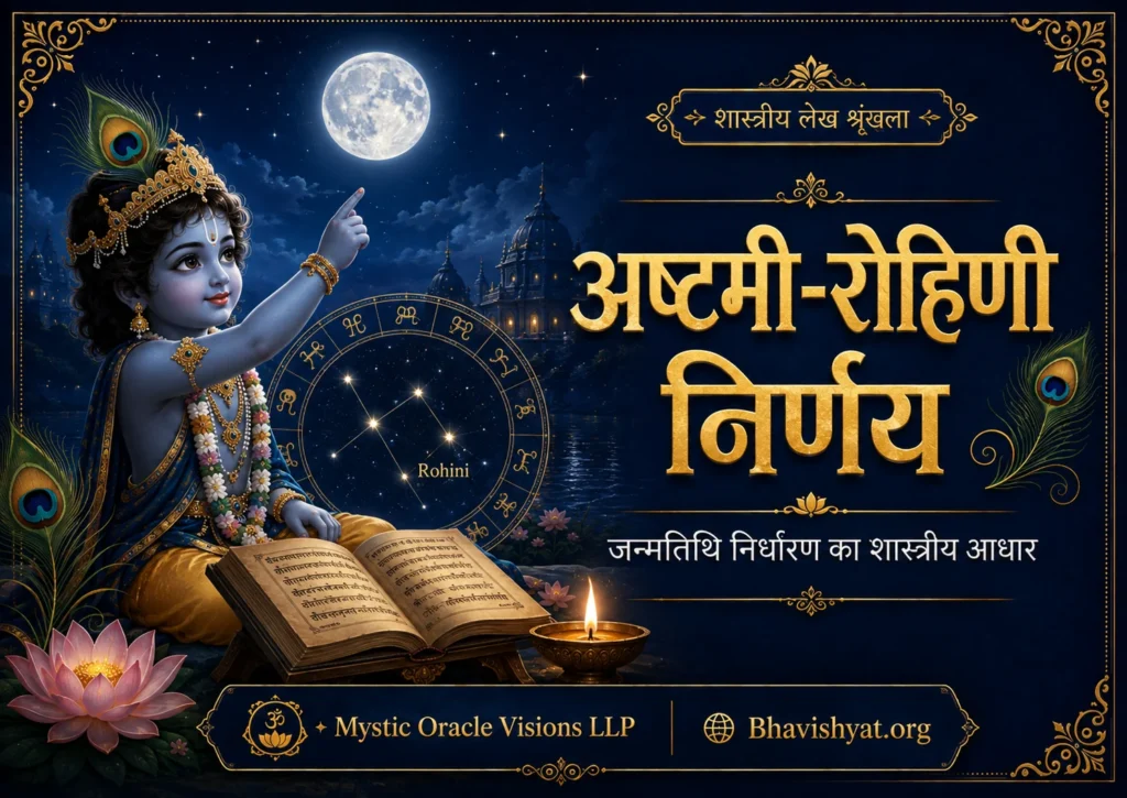 अष्टमी रोहिणी निर्णय और जन्माष्टमी तिथि निर्धारण