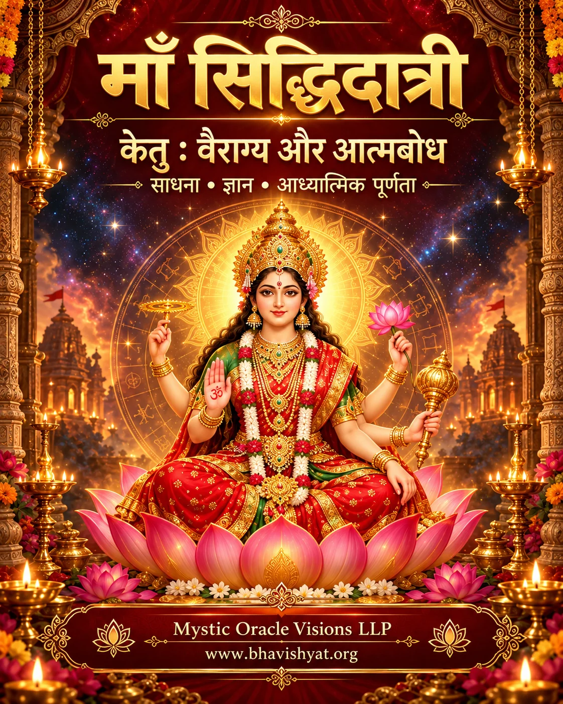 माँ सिद्धिदात्री — केतु, वैराग्य और आत्मबोध | भविष्यत् नवदुर्गा विशेष